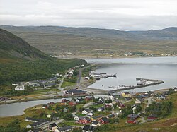 Ráhkkerávju Kvalsund from the southeast.JPG