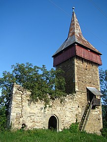 Ruinele bisericii evanghelice (monument istoric)