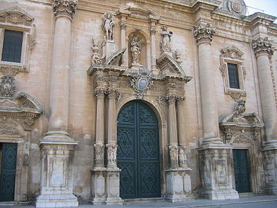 Facciata della Cattedrale - Ragusa
