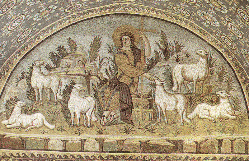 File:Ravenna, mausoleo di galla placidia, buon pastore (prima metà del V secolo).jpg