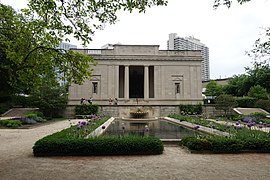 Museo Rodin, Filadelfia (1926-1929), Jacques Gréber, arquitecto paisajista