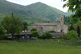 The church in Vesc