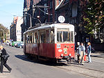 N type trams worden nog ingezet op lijn 38, een korte lijn met 4 haltes die het noordelijk deel van Bytom bedient.