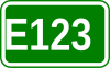 Route européenne 123