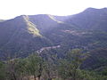 Panorama di Tallacano dal paese di Rocchetta (811 metri s.l.m.)