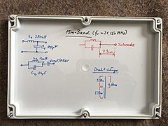 Technische Werte der HB9XBG-Antenne 21MHz