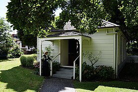 The Chapel, a replica of the original mission chapel at the The Elms - Formerly the Te Papa Mission Station