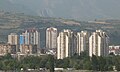 Architecture socialiste à Skopje.