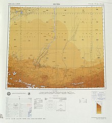 Map including Qira (labeled as TS'E-LO (CHIRA BAZAR)) and surrounding region (USATC, 1971)[c]