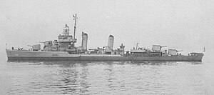 эсминец USS Earle (DD-635) типа «Гливс»