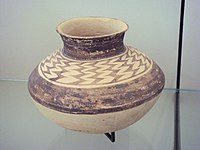 Poterie d'Ubaid III, jarre, 5300-4700 BC Louvre Museum AO 29611[38].