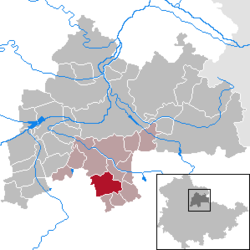 Udestedt – Mappa
