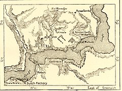 Vivi et Matadi sur une carte de 1890