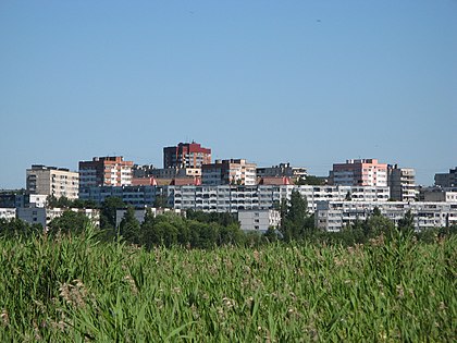Жилые дома советского периода постройки на юго-восточной окраине Выборга, фото 2010 года
