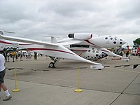 Spaceshipone, putnički svemirski avion