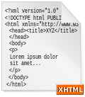 Miniatura para XHTML