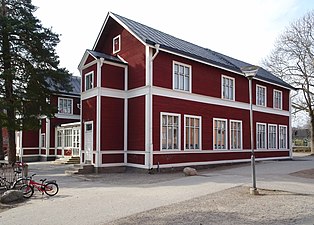 Röda skolan.