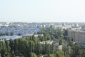 Жилые кварталы новой части города