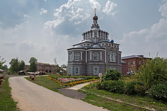 59. Церковь Евфимия Великого и Тихона Задонского в Седмиозёрской пустыни, Высокогорский район Автор — Obsrevatoria