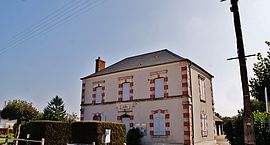 The town hall in Lugny-Champagne
