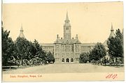 Napa State Hospital, Napa, California, 1874-75.