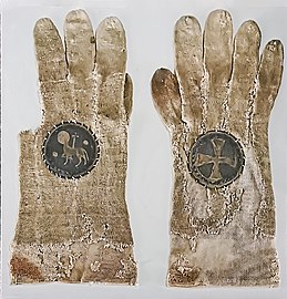 Gants liturgiques dit de Saint Remy