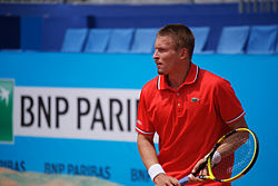 Alexandre Sidorenko durante o torneio de Nice, 2012