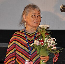 Anastasia Lapsui Sodankylän elokuvajuhlilla 2009.