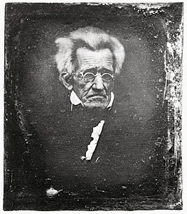 Andrew Jackson at age 78.