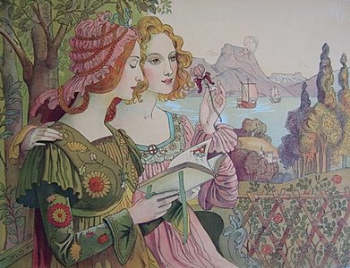 La Légende dorée (1897), lithographie.