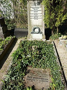 Jakob Arnold von Salis-Hägler (1847–1923) Familien Grab auf dem Friedhof Wolfgottesacker, Basel