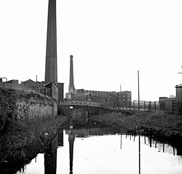 Industriële geschiedenis van Ashton, foto genomen in 1981