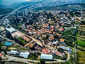 The lower, southern part of Beit Nekofa