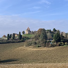 Le village et l'église