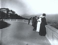 Janvier 2016 Le belvédère, parc du Mont-Royal, 1916