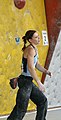 Mina Markovič v semifinále SP 2010 v boulderingu ve Vídni