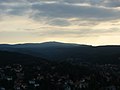 Deutschland, Harz, Brocken von Wernigerode aus gesehen