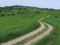 Buschberg s leteckým radarem