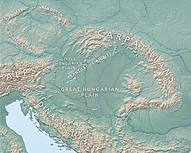 Topografía de la cuenca y las montañas circundantes