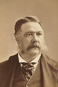 Chester A. Arthur, by Abraham Bogardus (restored by Adam Cuerden)