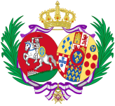 Herb Marii de los Dolores, księżniczki Czartoryskiej.