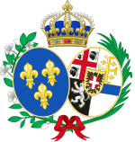 Description de l'image Coat of arms of Marie Joséphine of Savoy.svg.