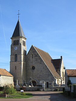 Skyline of Courcelles-Epayelles