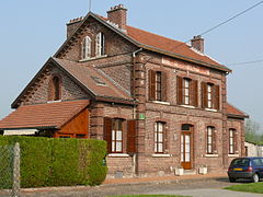 La gare de Croissy-sur-Celle.