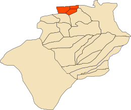 Distretto di Lahmar – Mappa