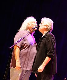 David Crosby a Grama Nash v roce 2006