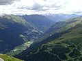 Blick vom Wetterkreuz St. Jakob in Richtung Großglockner