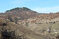 The monastery was built on this prominent hill.