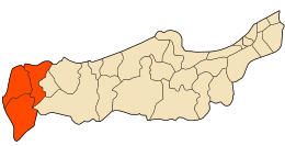 Distretto di Damous – Mappa