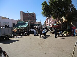 Scène de rue à Edfou